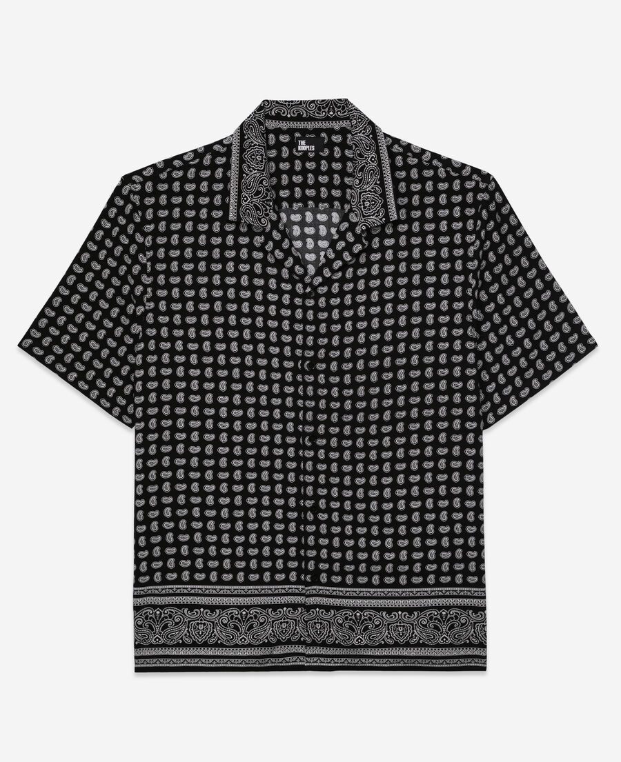 The Kooples H BLACK WHITE printed shirt