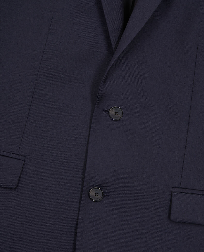 The Kooples MEN NAVY navy blue wool suit jacket