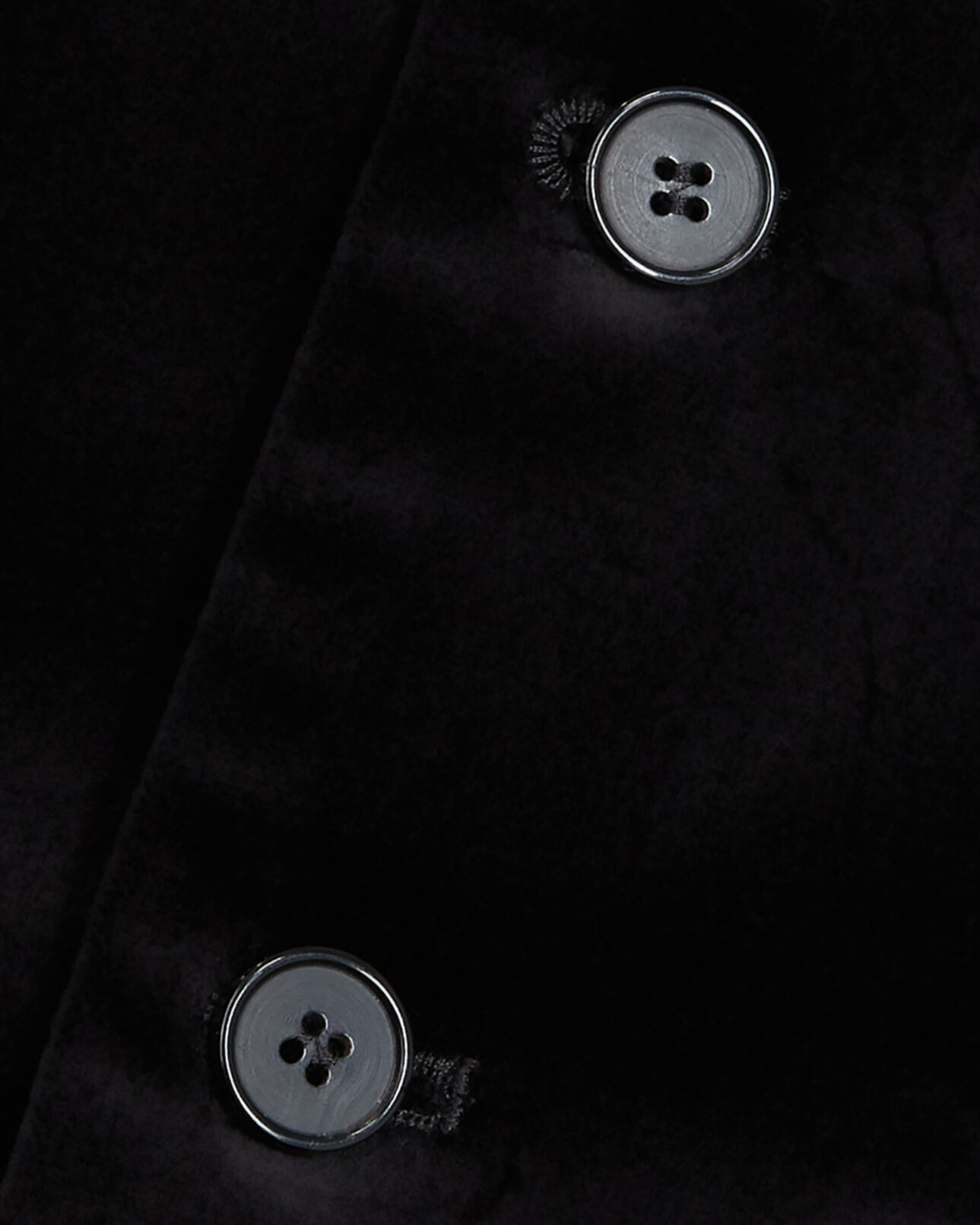 The Kooples MEN BLACK black velvet suit vest