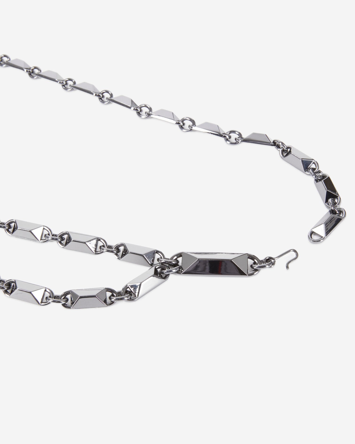 Ceinture chaîne ajustable, GUN METAL, hi-res image number null