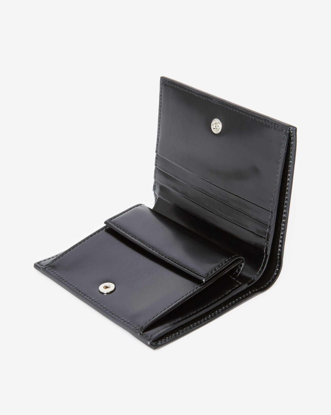 The Kooples FEMME BLACK portefeuille cuir noir