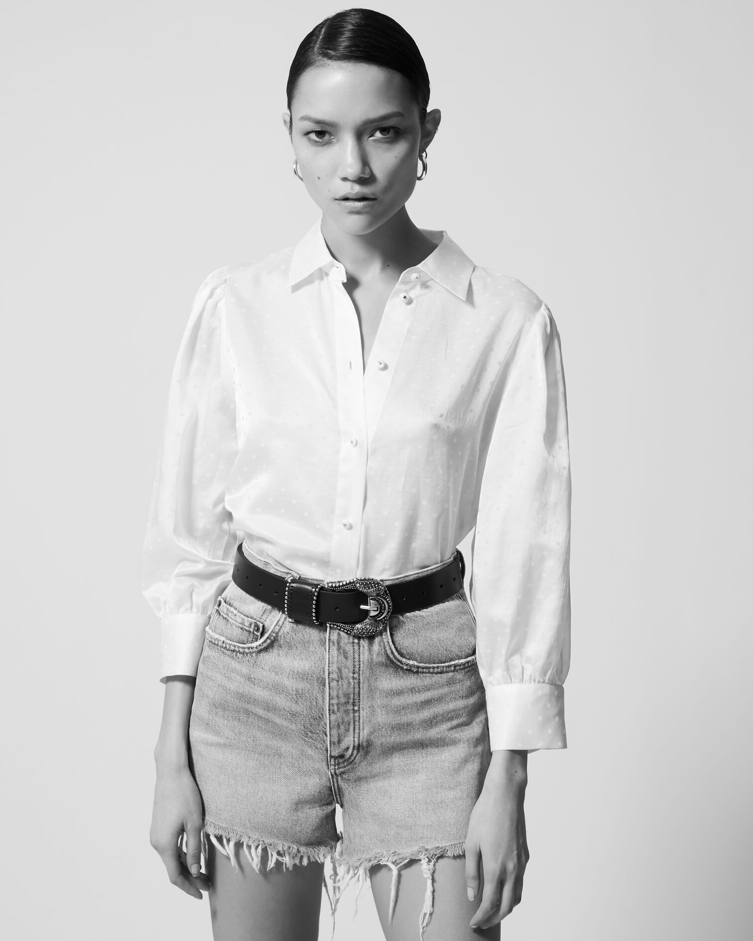White shirt, ECRU, hi-res image number null