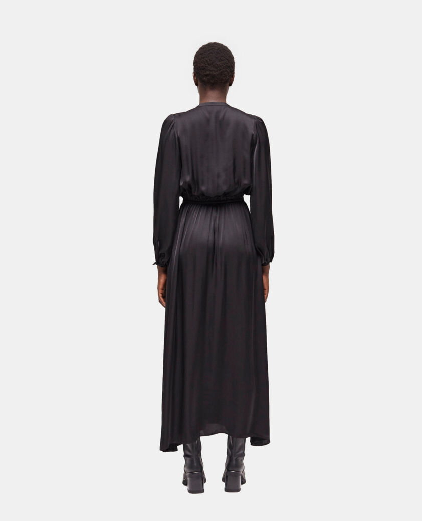 The Kooples WOMEN BLACK long black dress