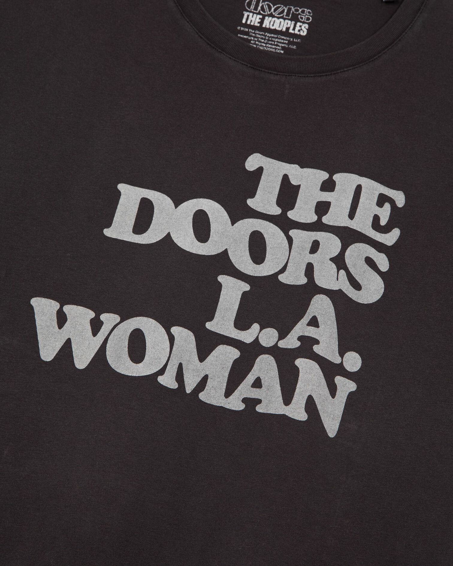 T-shirt The Doors X The Kooples noir, BLACK WASHED, hi-res image number null