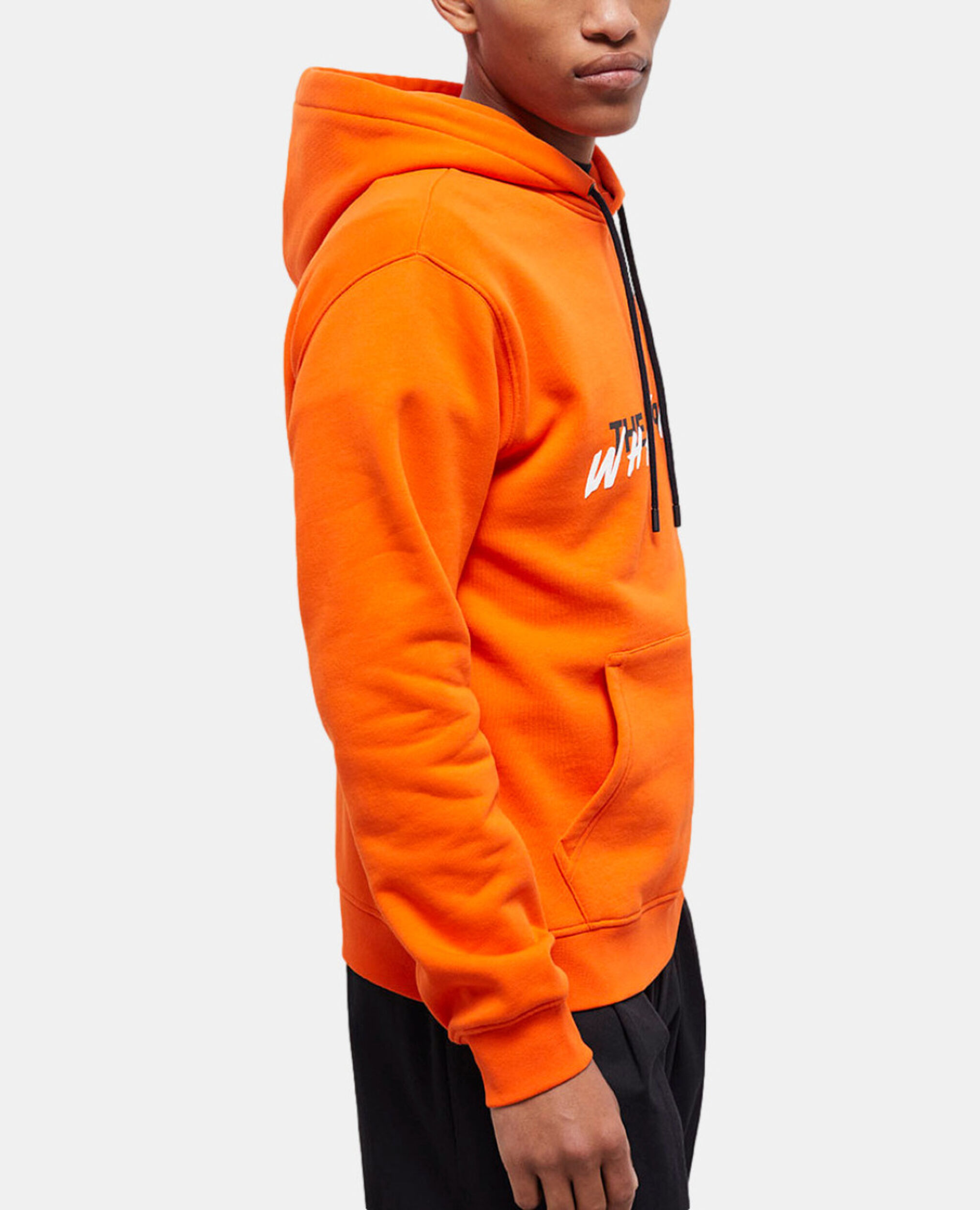 Orange What is hooded sweatshirt, PUMPKIN, hi-res image number null