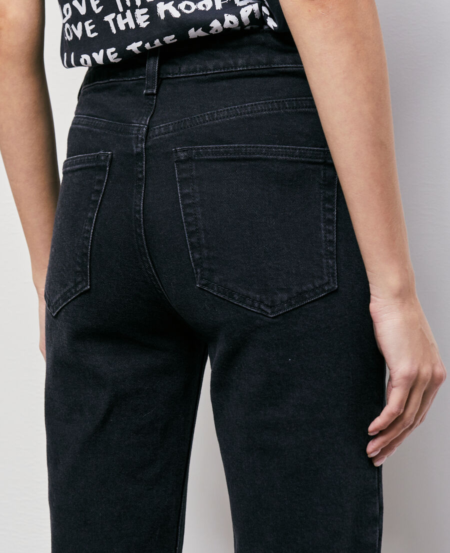 schwarze slim-fit jeans