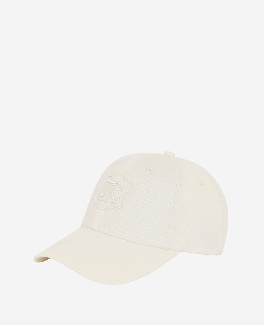 The Kooples UNISEX ECRU gestickte wappenm&uuml;tze ecru