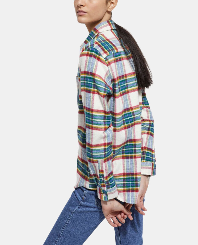 The Kooples FEMME MULTICOLOR surchemise &agrave; carreaux