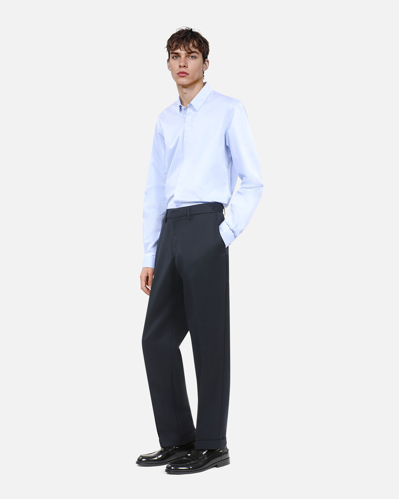 The Kooples MEN DARK NAVY blue navy trousers