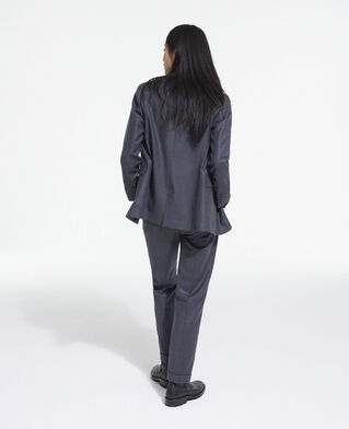 The Kooples F GREY gray wool suit jacket