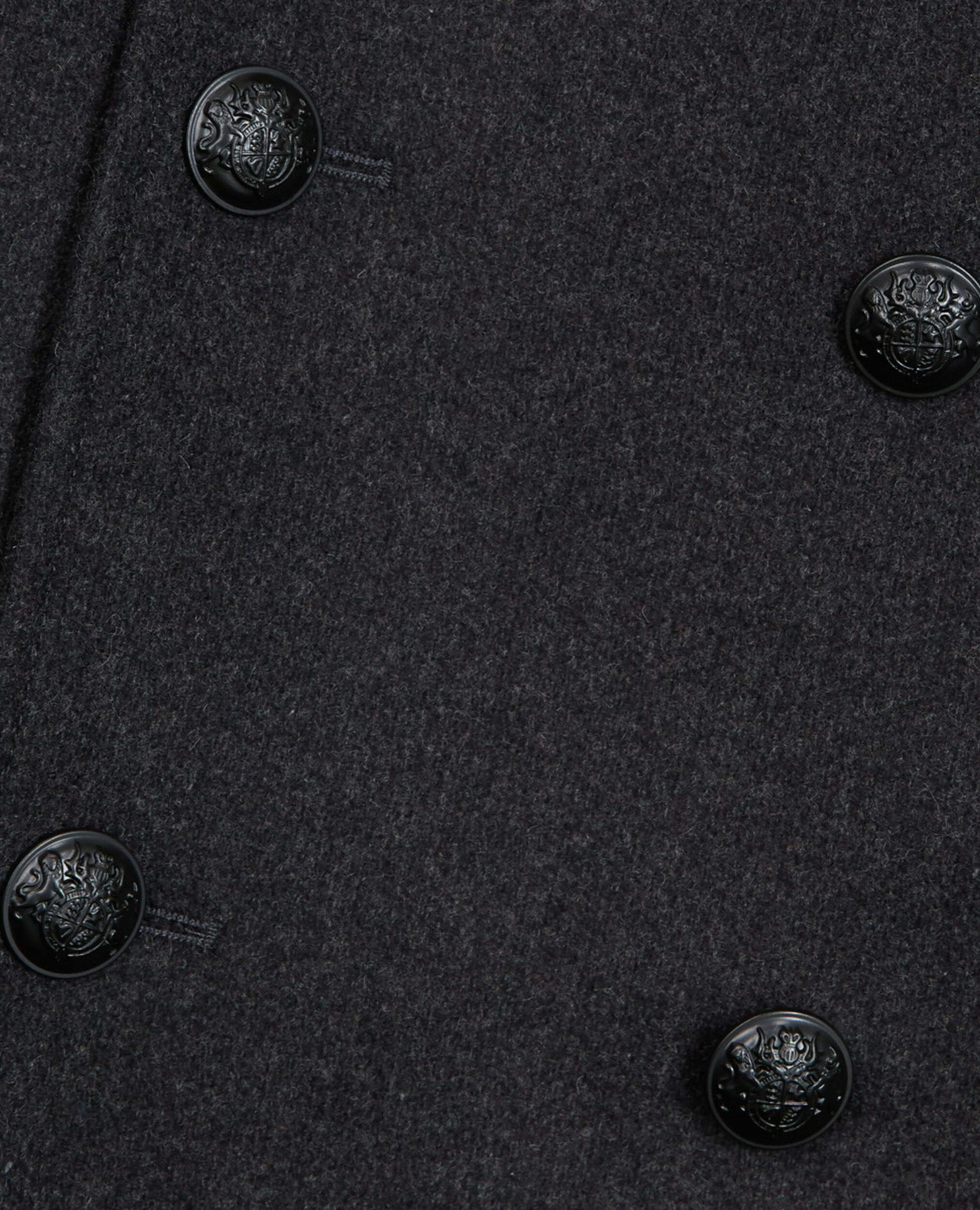 Manteau en laine gris, DARK GREY, hi-res image number null