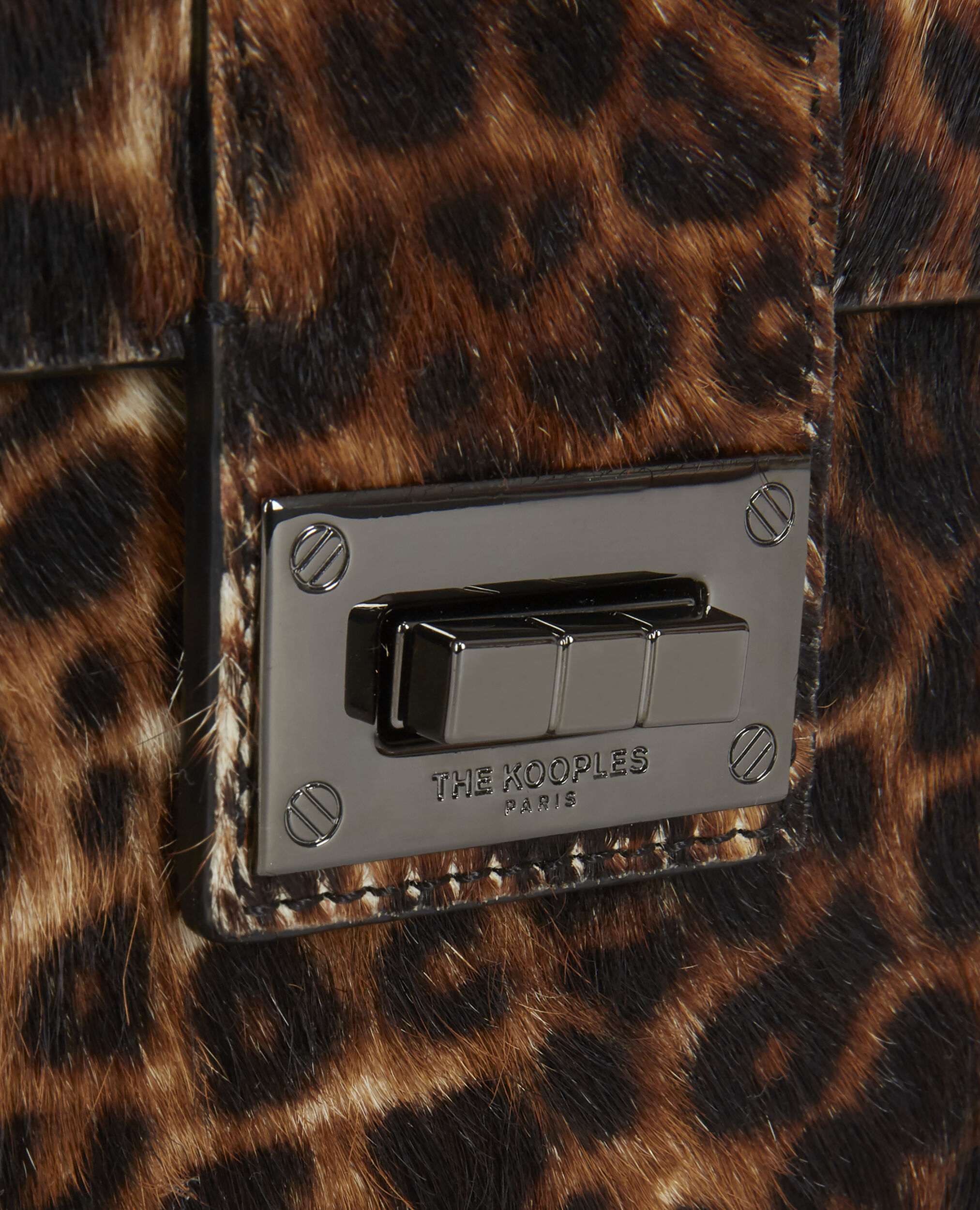 Pochette Emily medium en cuir léopard, LEOPARD, hi-res image number null
