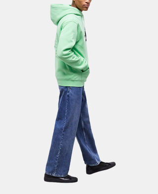 The Kooples H APPLE green what is hooded sweatshirt