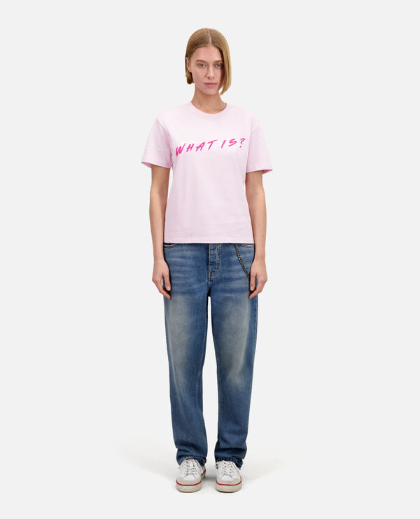 women's pink what is t-shirt