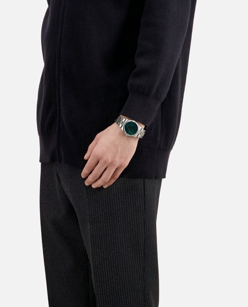 The Kooples MIXTE SILVER montre heart wire argent&eacute;e