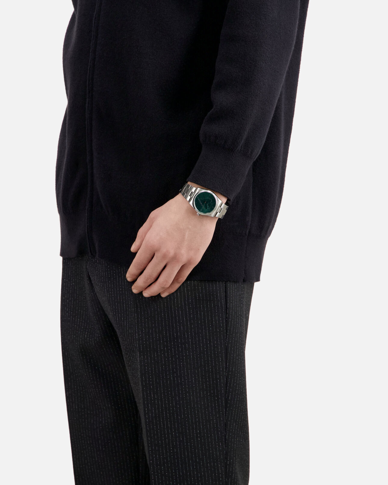 The Kooples MIXED SILVER silver heart wire watch