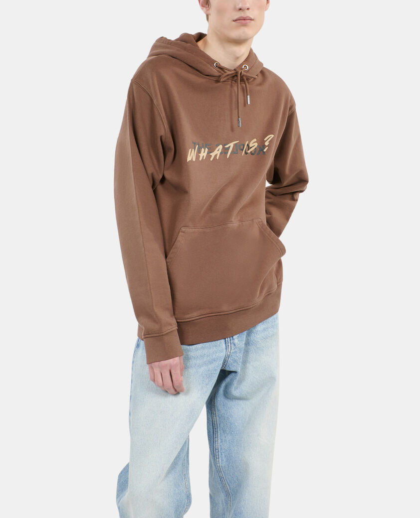 The Kooples MEN BROWN brown what is hoodie
