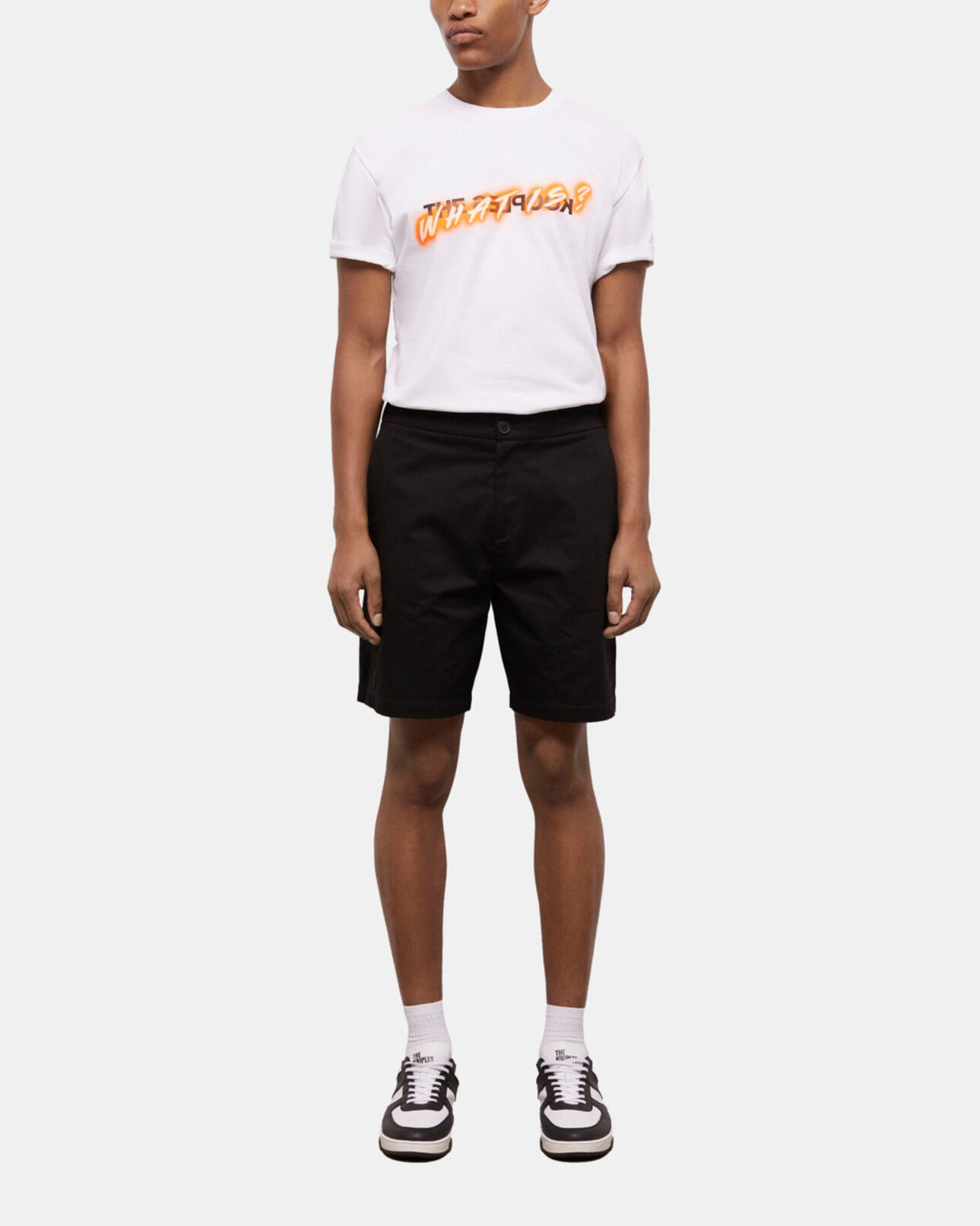 The Kooples MEN BLACK black shorts