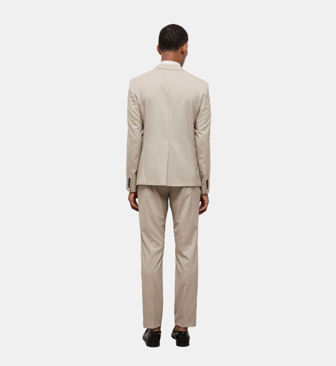 Beige suit jacket