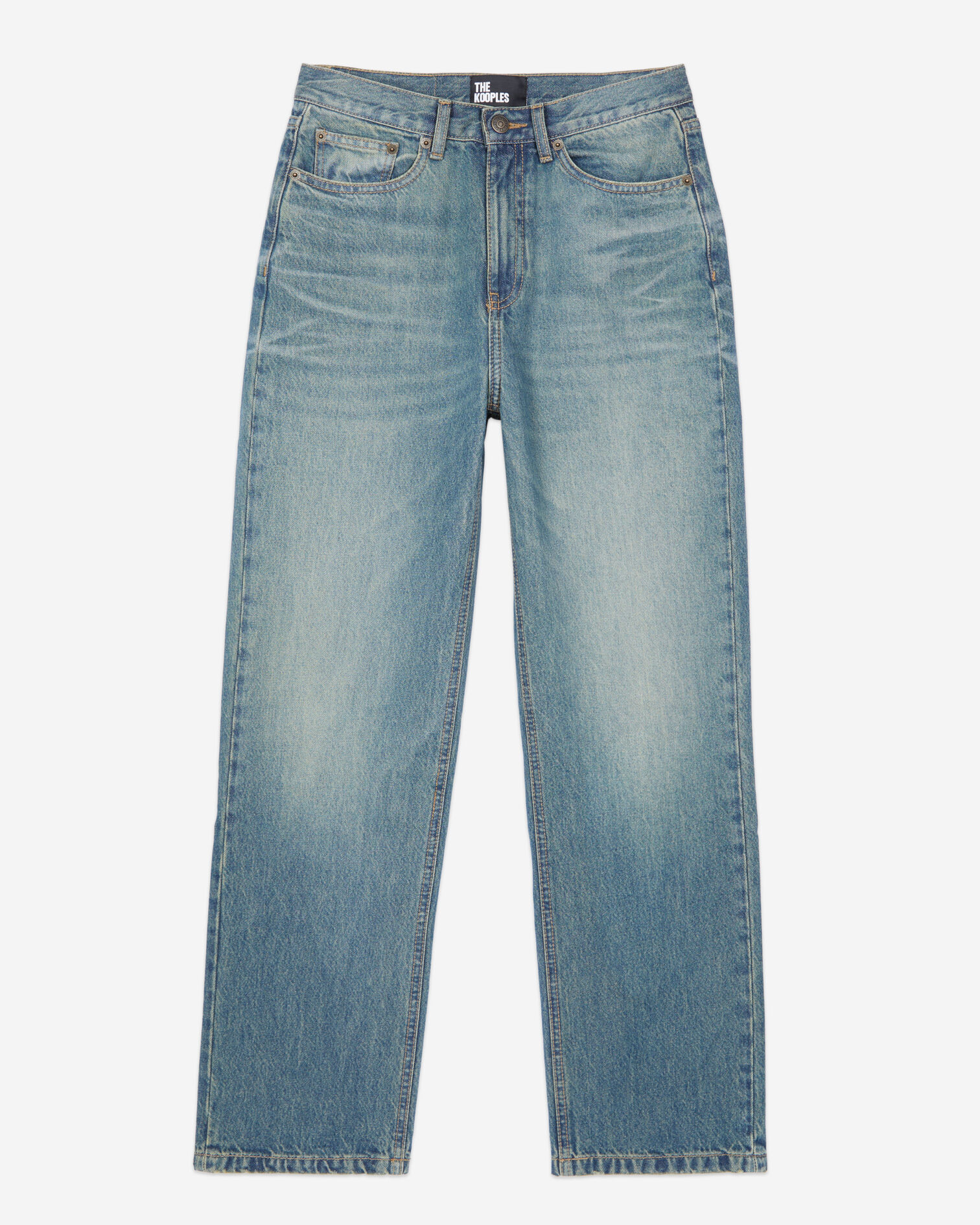 Jean boyfriend bleu, USED RAPIECE, hi-res image number null