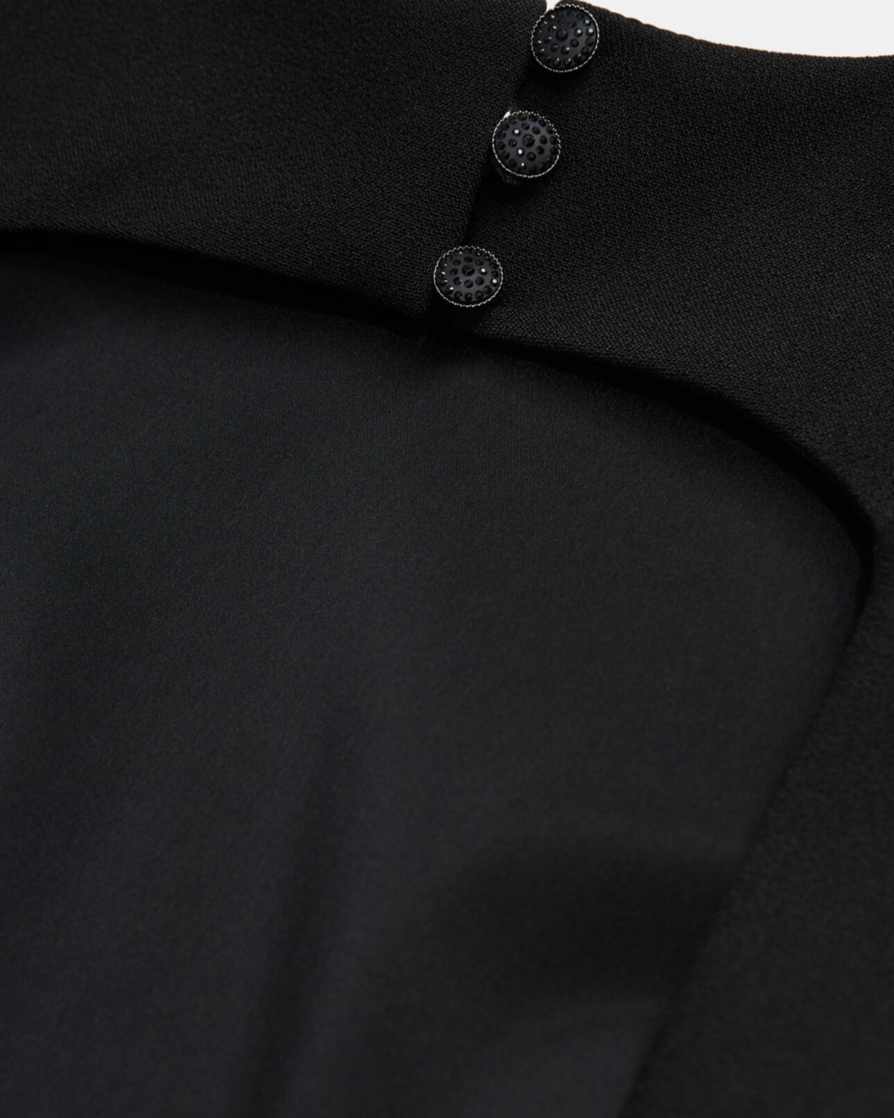 The Kooples FEMME BLACK robe courte noire