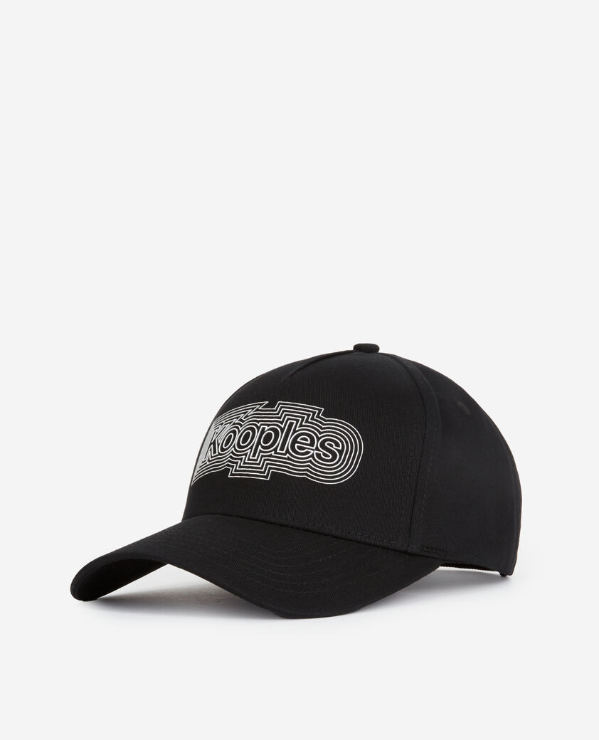 The Kooples MIXTE BLACK casquette en coton noire