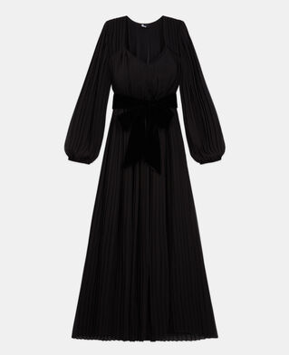 The Kooples WOMEN BLACK long black dress