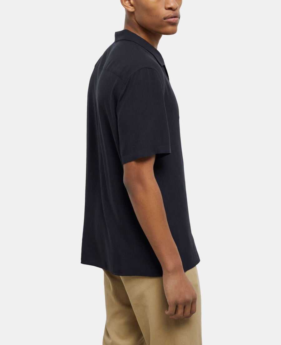 The Kooples HERREN NAVY lässiges, marineblaues hemd