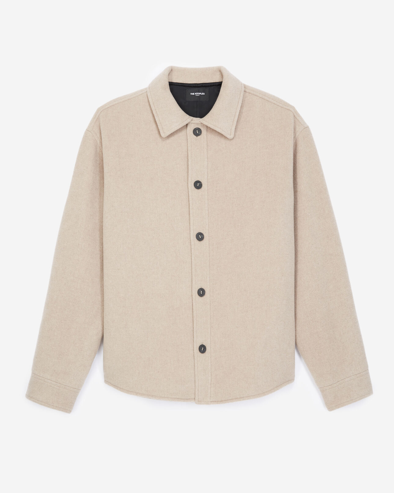 The Kooples MEN BEIGE beige overshirt