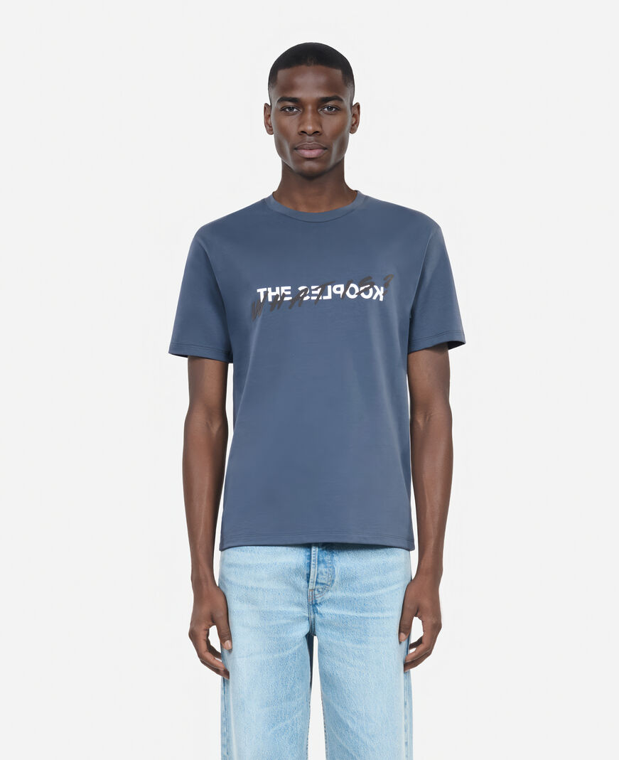 The Kooples HOMME DARK NAVY / DARK NAVY t-shirt what is bleu foncé