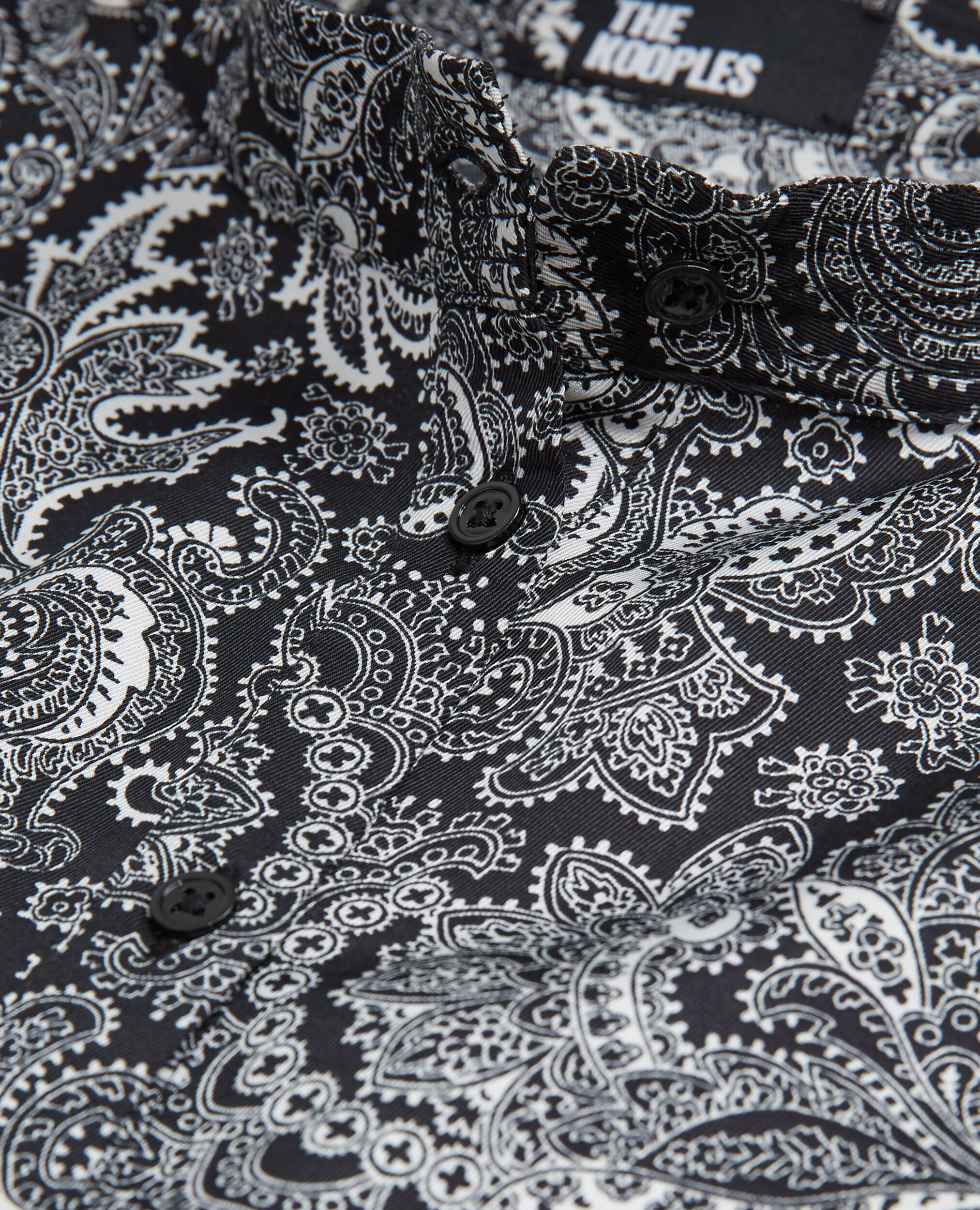 Camisa corta negra, BLACK WHITE, hi-res image number null