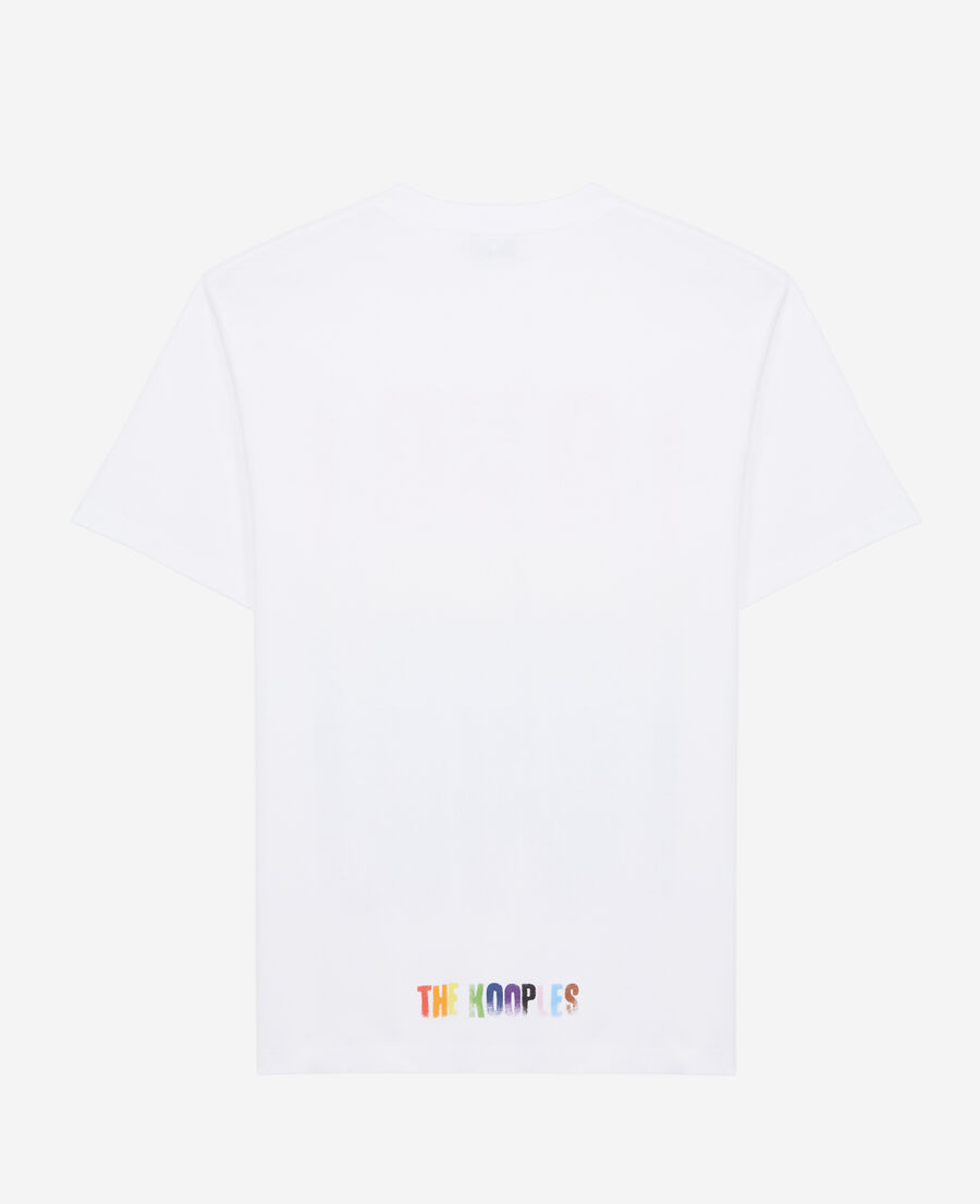 White Pride t-shirt for men | The Kooples