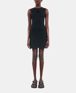 The Kooples F BLACK black short blazon dress