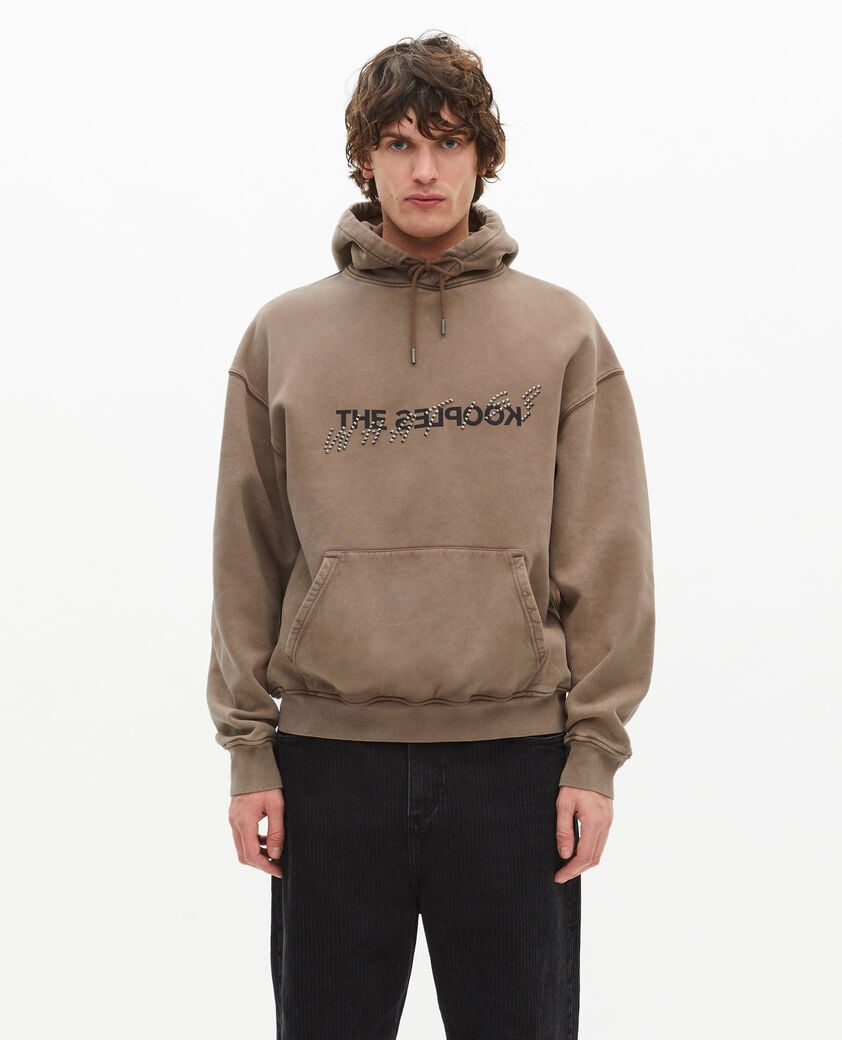 The Kooples H CHOCOLATE what is hoodie light brown