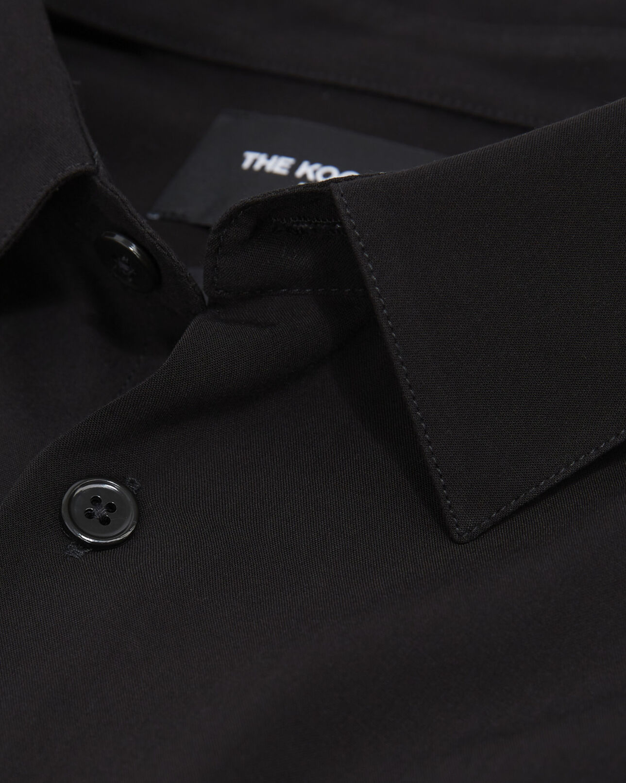 The Kooples H BLACK classic-collar shirt