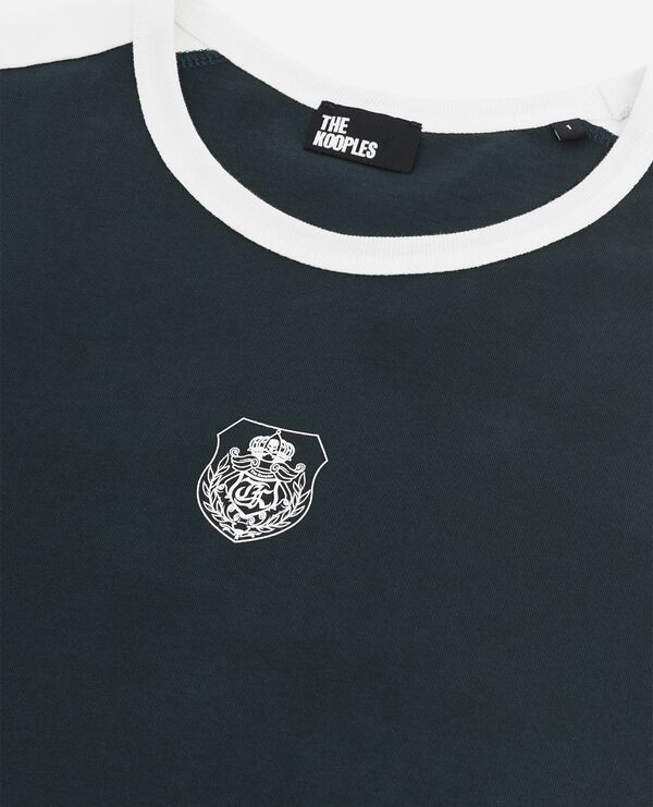 The Kooples WOMEN FOREST t-shirt with dark green coat of arms