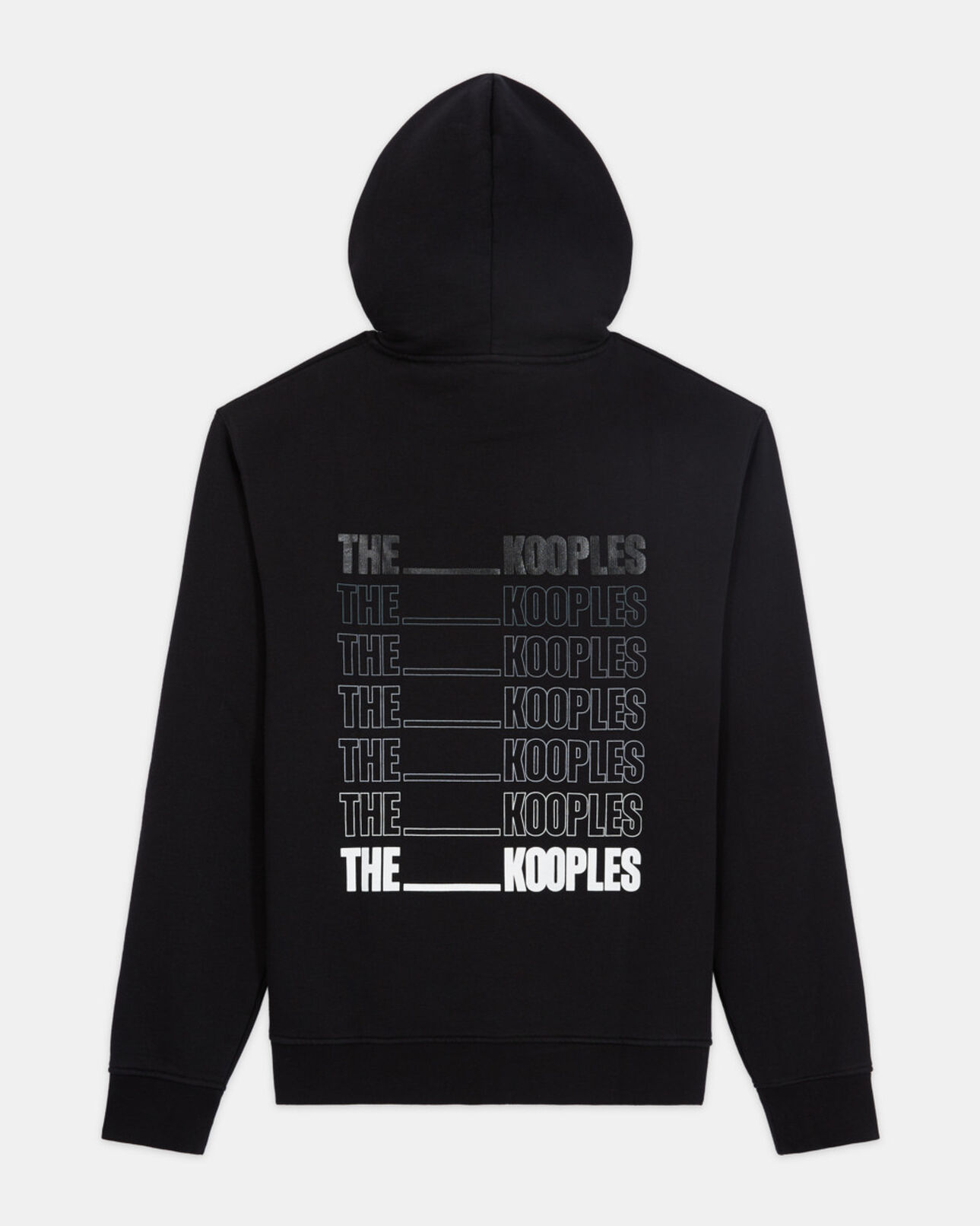 The Kooples MEN BLACK the kooples black logo sweatshirt