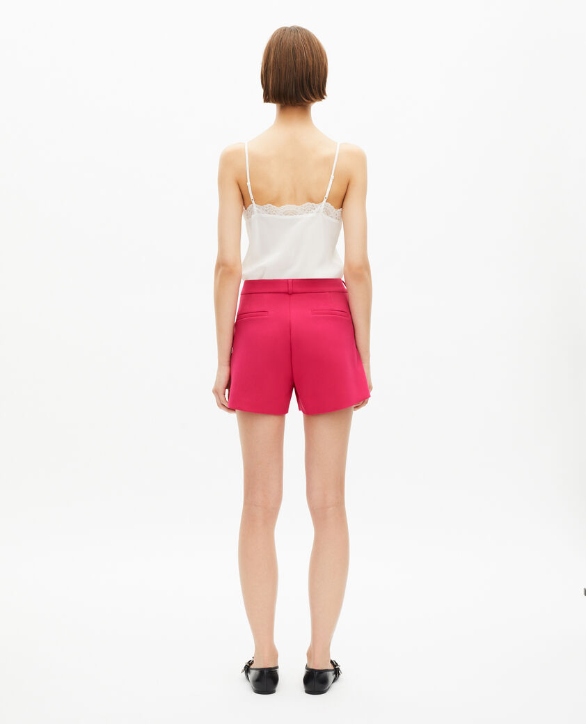 The Kooples WOMEN PINK pink crêpe suit shorts