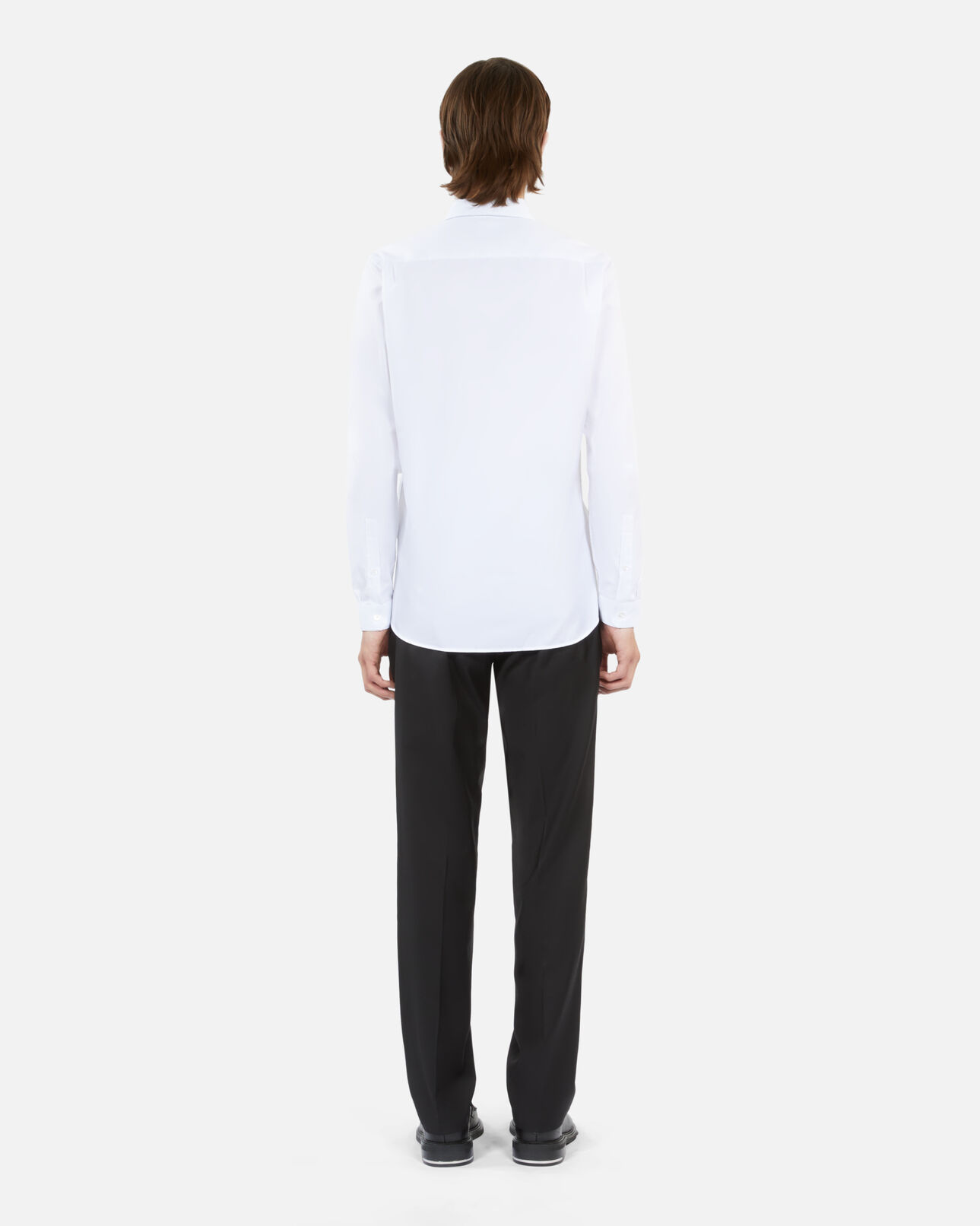 The Kooples MEN WHITE white cotton formal shirt