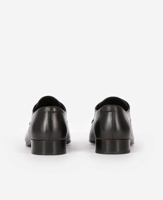The Kooples MEN BLACK black leather derbies