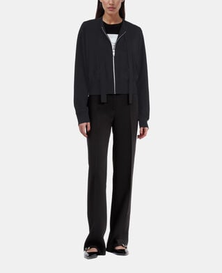 The Kooples FEMME BLACK cardigan en laine noir