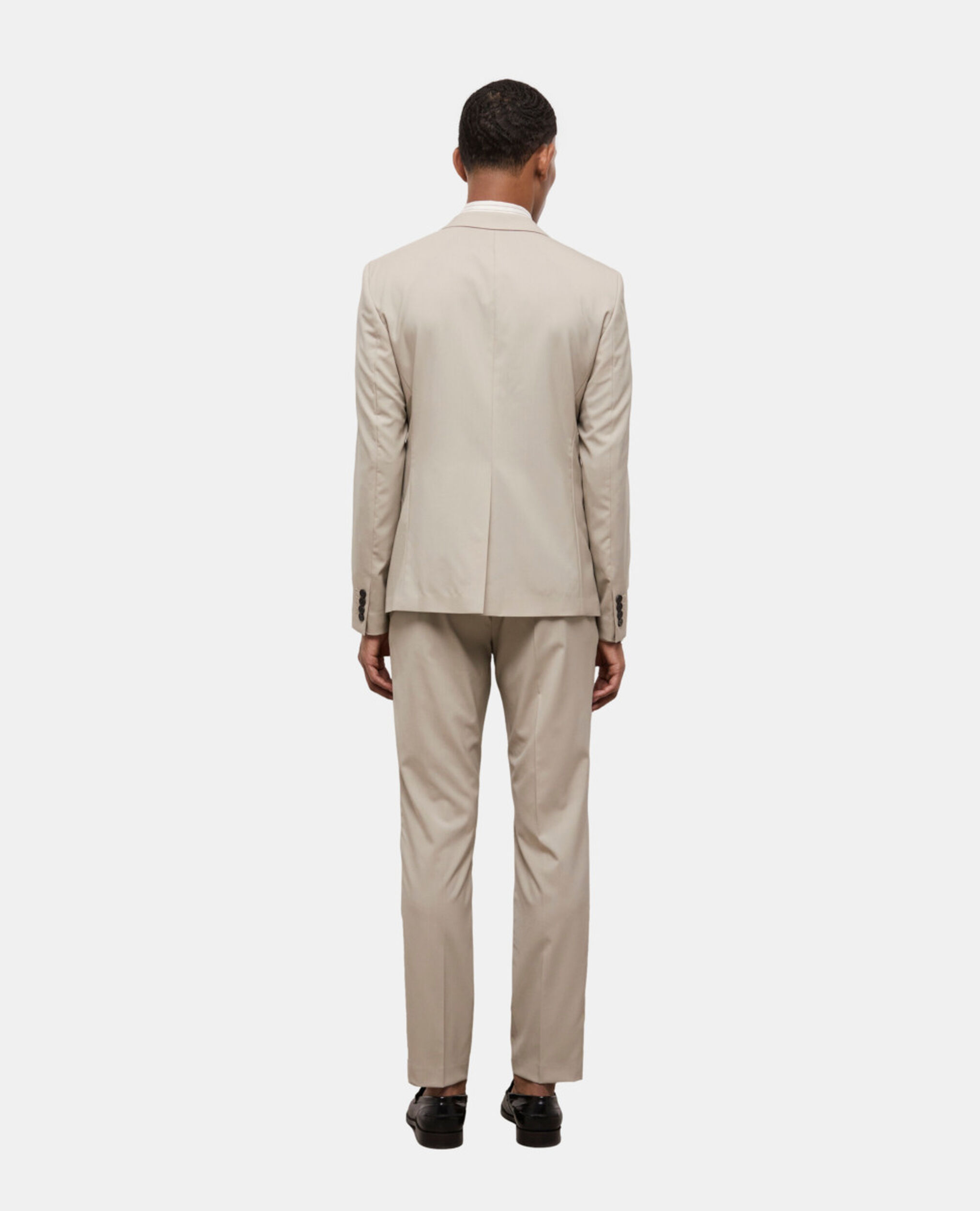 Beige suit jacket, BEIGE, hi-res image number null