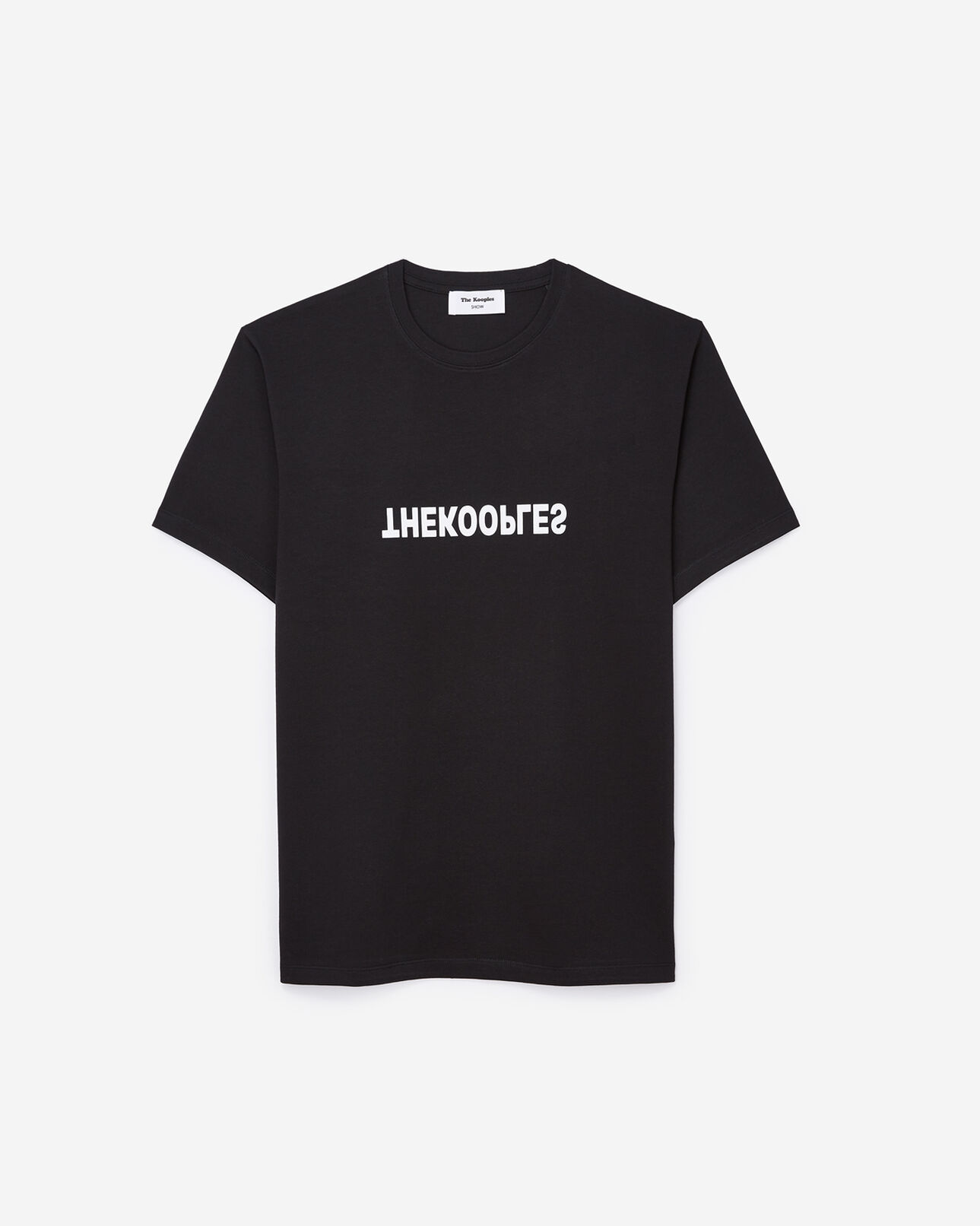 The Kooples MEN BLACK black t-shirt the kooples