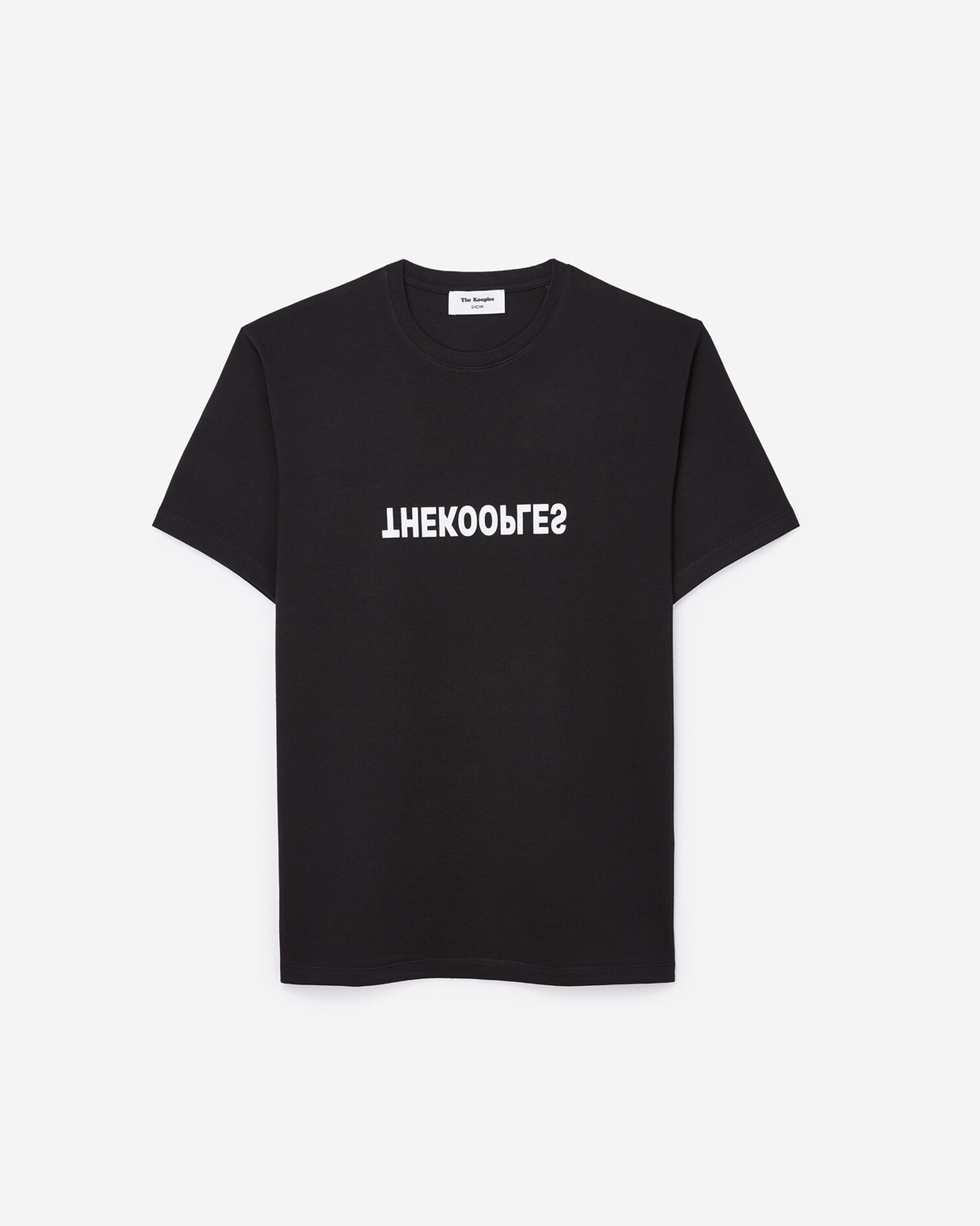 Black T-shirt The Kooples, BLACK, hi-res image number null