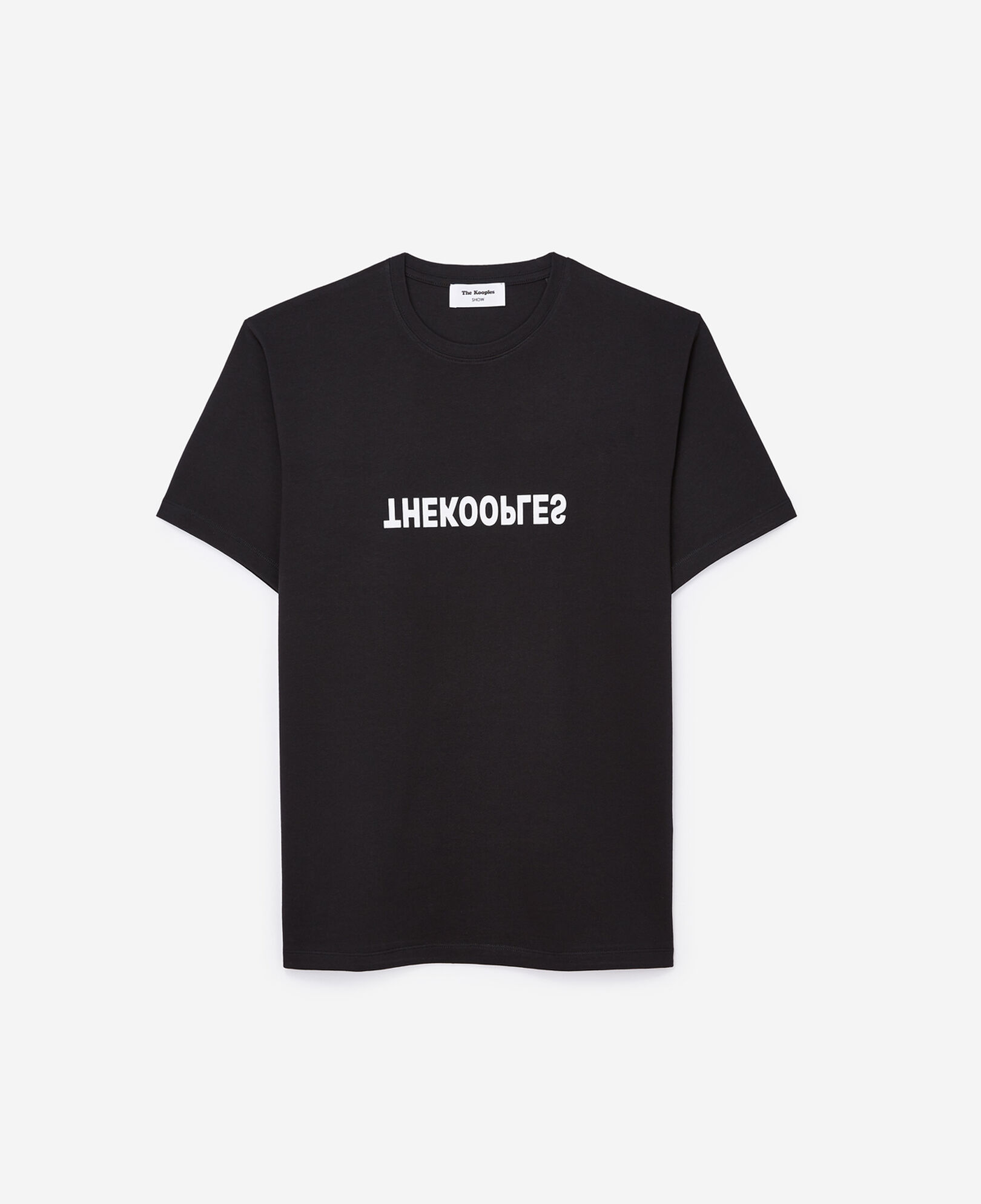 The Kooples MEN BLACK black t-shirt the kooples