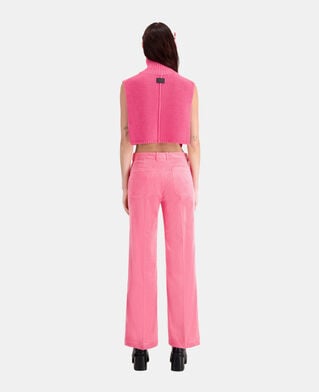 The Kooples WOMEN OLD PINK pink corduroy trousers