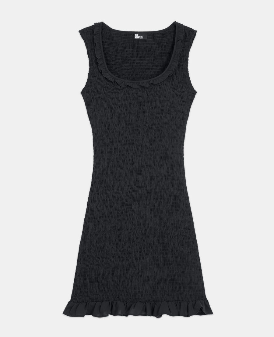 The Kooples FEMME BLACK robe courte noire