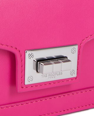 The Kooples DAMEN PINK neue nano-tasche emily aus leder in fuchsia