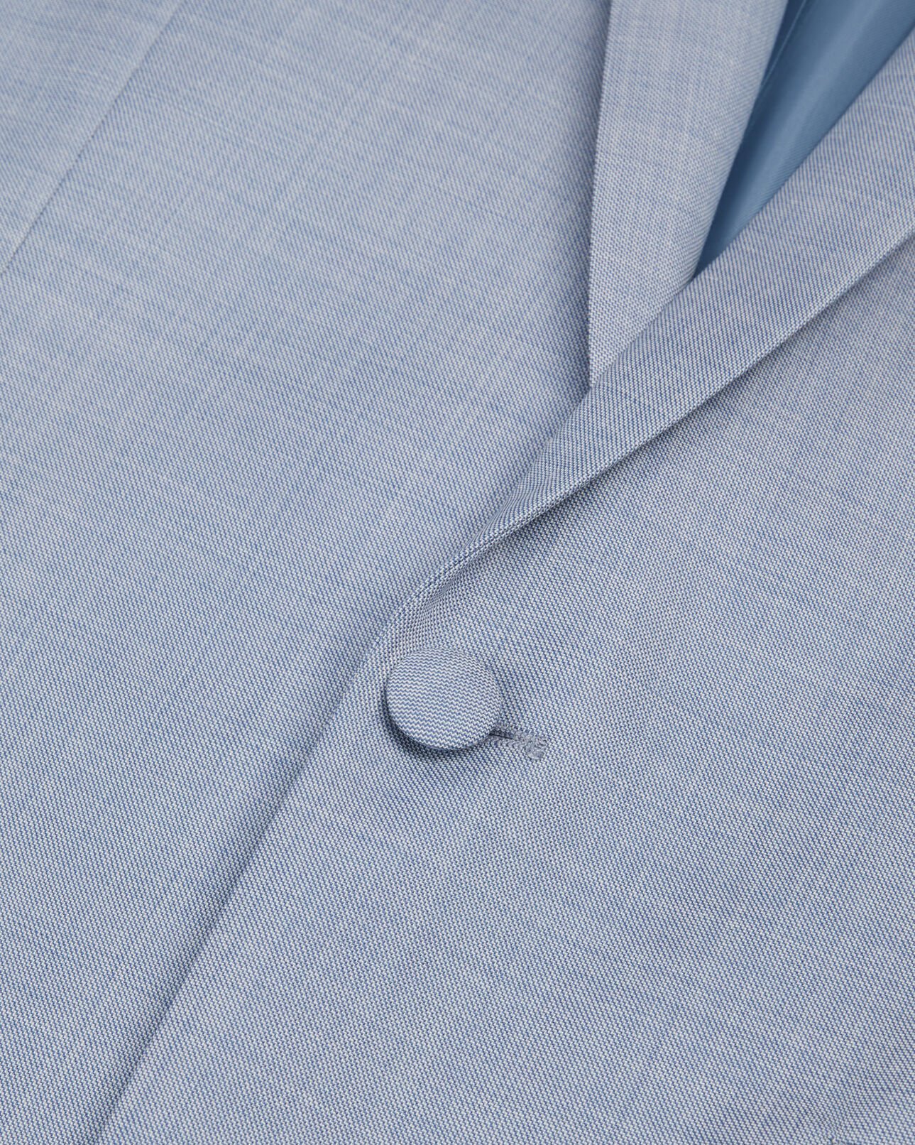 The Kooples HOMBRE BLUE chaqueta de traje de lana azul de corte entallado