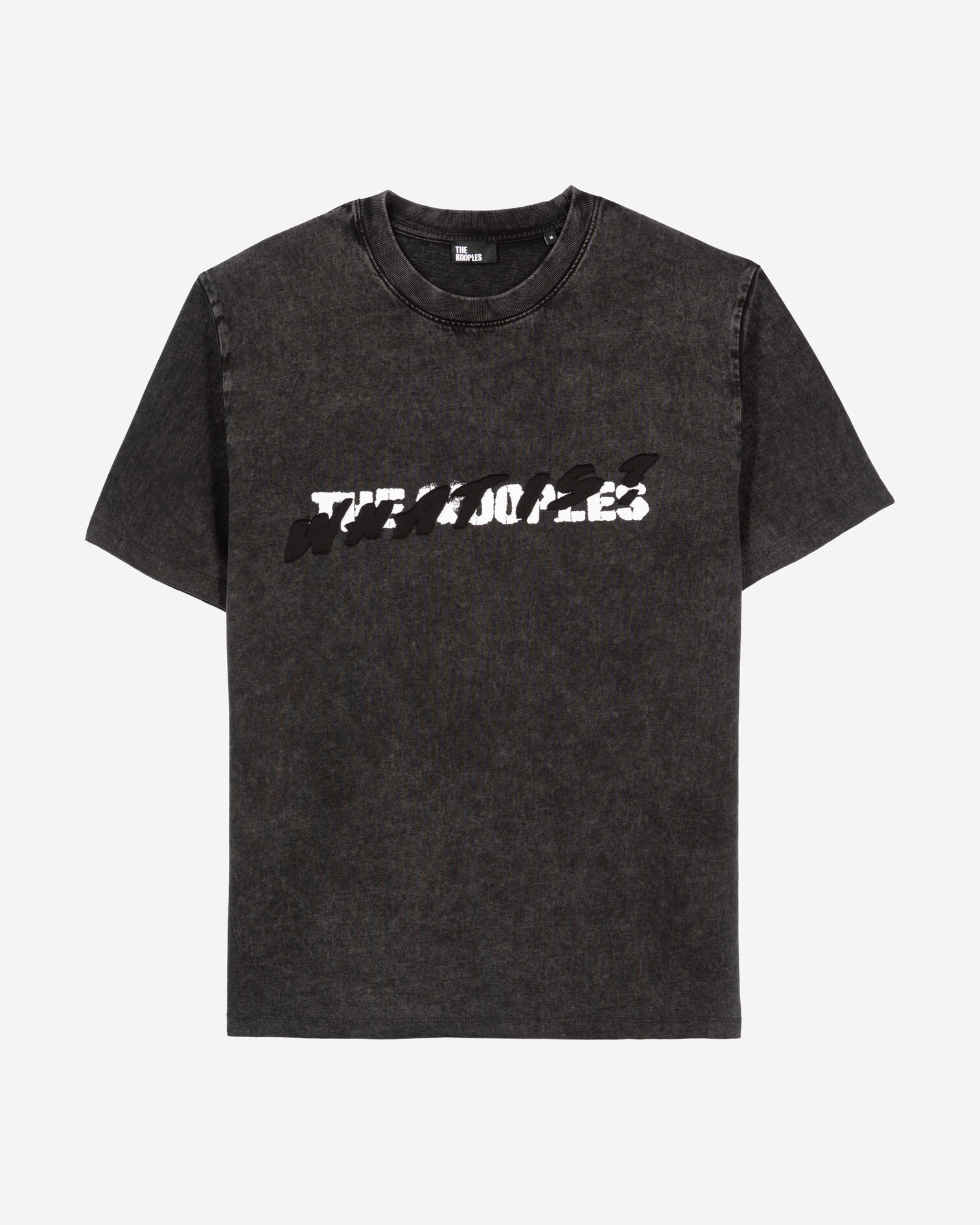 T-shirt What is noir, BLACK WASHED, hi-res image number null